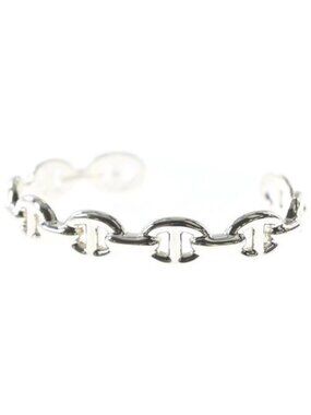 Hermes Bracelet Bangle Silver